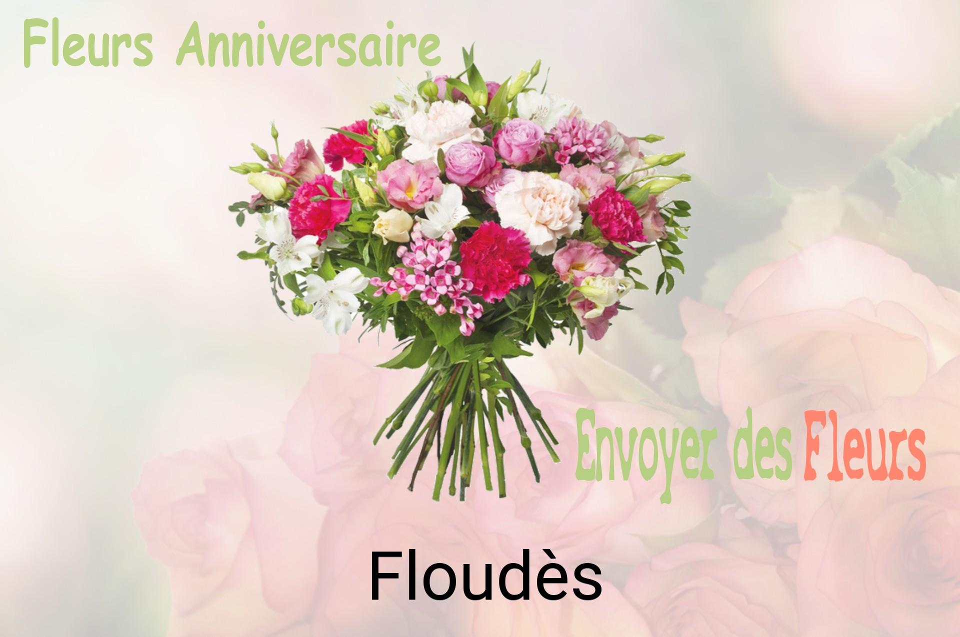 Bouquet de fleurs d’anniversaire livré à Floudès