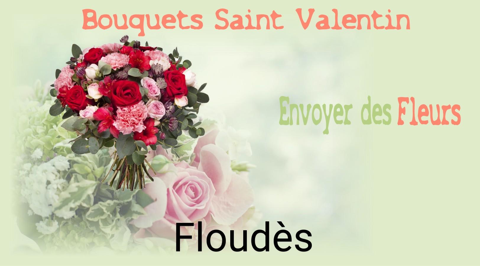 Roses de Saint-Valentin livrées à Floudès